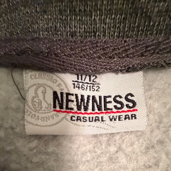 Jacket Casual Wear Boys Kids Cozy Fleece Gray Green Embroidered Size 11/12 - Picture 7 of 11